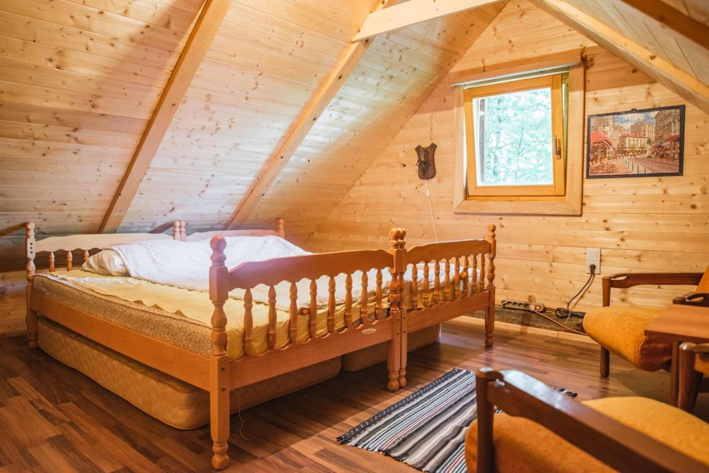 Wooden House Near The River Kupa Kamanje ภายนอก รูปภาพ